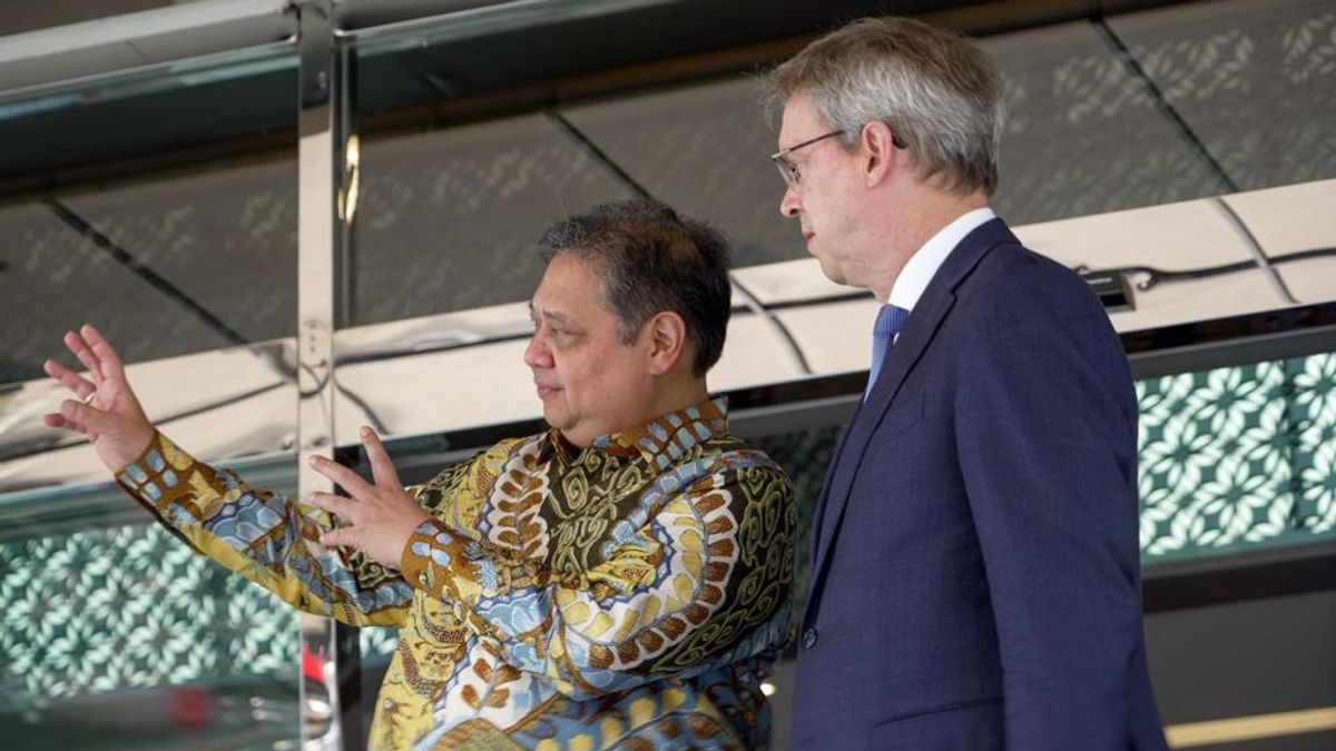 EU Ambassador Sowan Retired To Coordinating Minister Airlangga, Affirms Indonesian Commodities Remain Priority