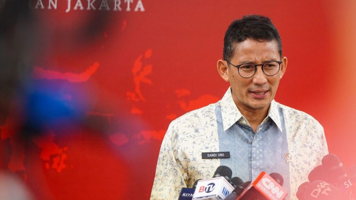 Minister Sandiaga's Openings: I'm Frankly, Transportation Tickets Are Very Expensive