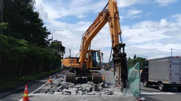 日付说明,Jasa Marga从2025年8月11日开始修复Jagorawi收费公路
