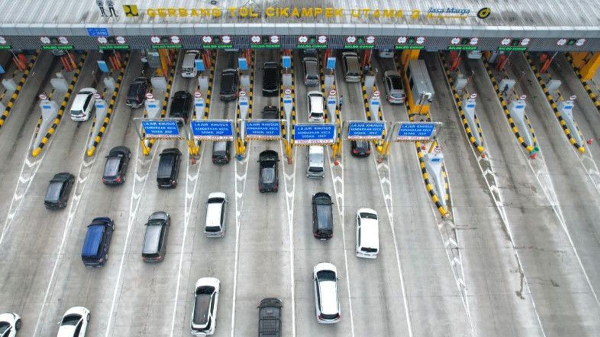 Vehicles To Jakarta Through GT Cikampek Increase 217.4 Percent