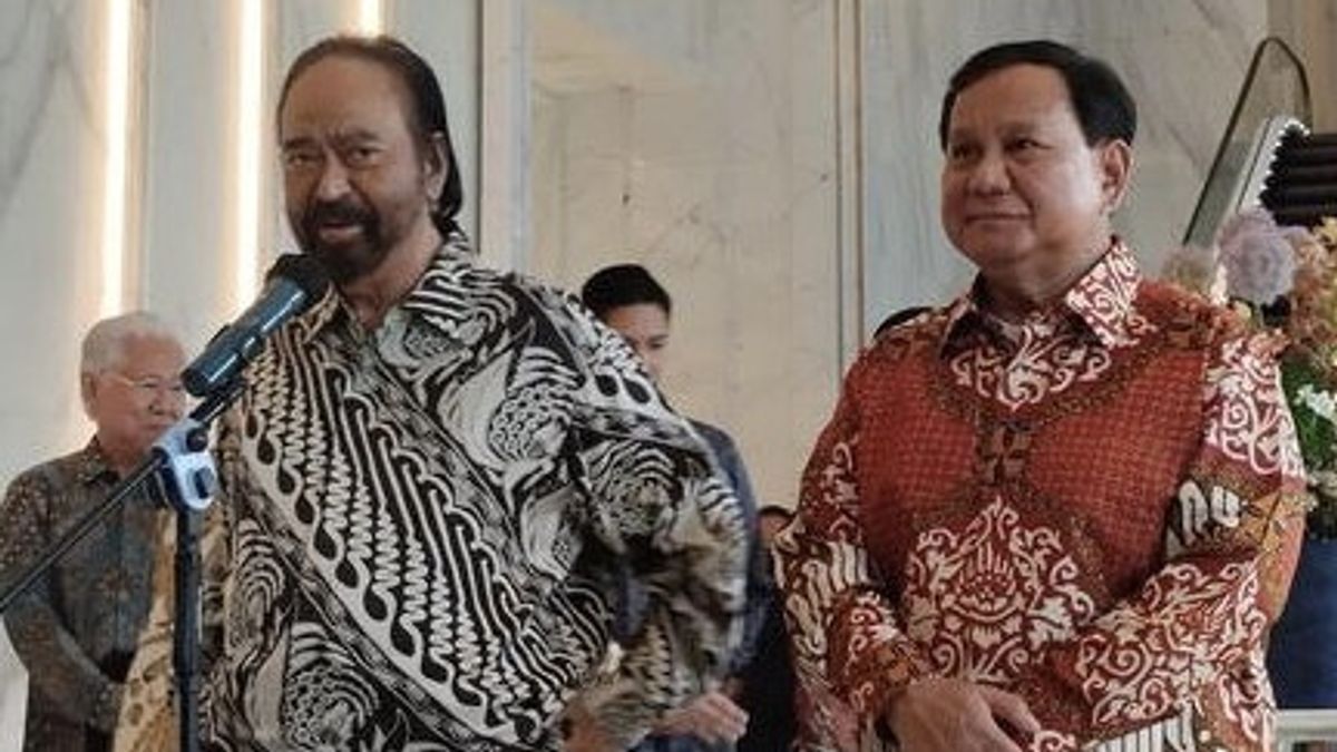 Jokowi Asks To Stop Identity Politics, Surya Paloh: It Will Be There