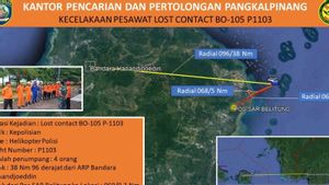 Helikopter Bell 105 Milik Polri Hilang Kontak di Perairan Belitung Timur