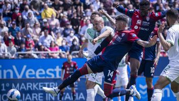 Menang Tipis atas Sassuolo, Cagliari Perbesar Harapan Tetap Bertahan di Serie A Italia