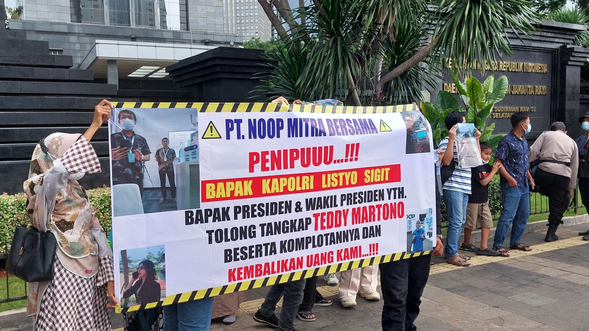 Polda Metro Diminta Usut Investasi Bodong 'Join Noop'