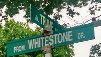 失去骄傲的加拿大人住在特朗普大道上， 现在他们要求改变街道名称