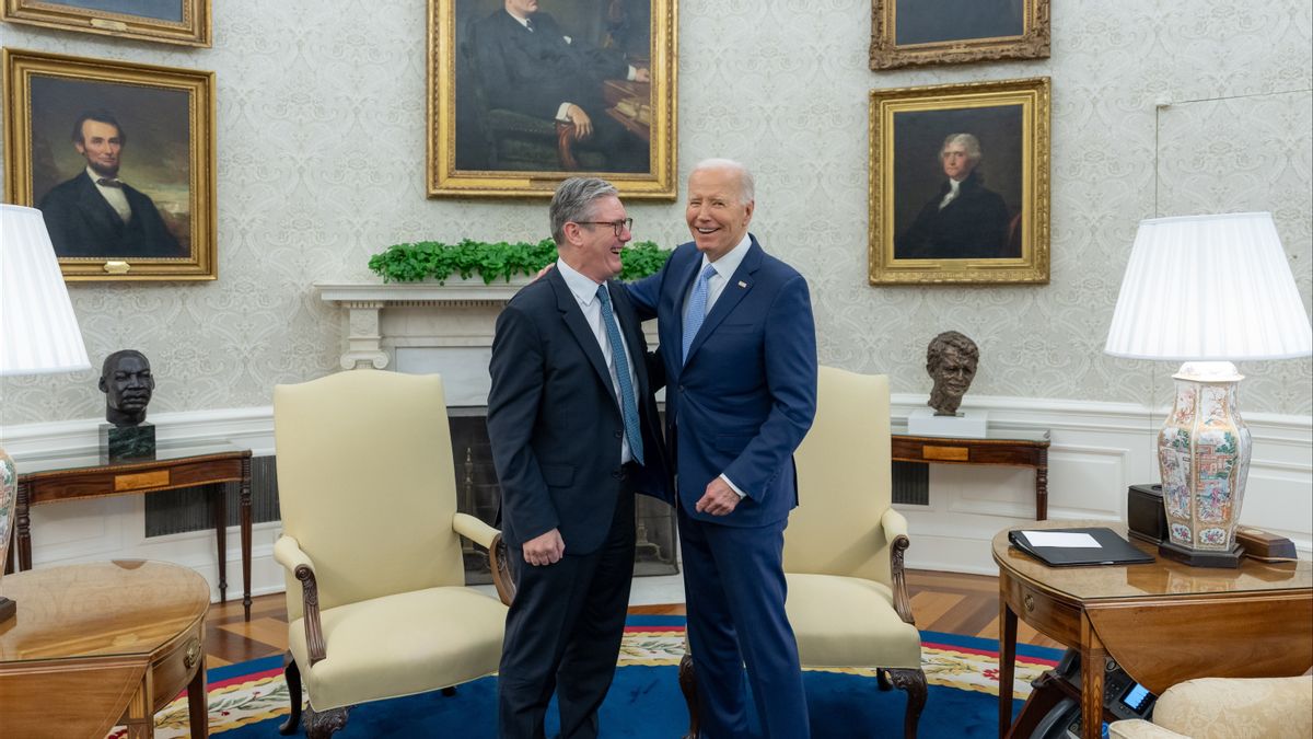 Accepting PM Starmer At The White House, President Biden: As The Best Ally, We Face The Most Important Challenge