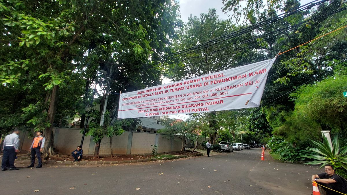 2 semaines comme souligné par la DPRD, le gouvernement de la ville de Jaksel Baru Sidak Restoran Gangsters Perçage de résidents à Melawai