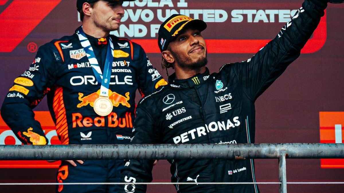 Podium Kedua yang Diraih Lewis Hamilton di F1 GP AS Menguap Begitu Saja