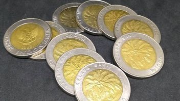 Rp1，000 硬币与棕榈油图片售价 50 亿卢比