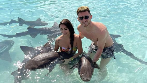 Oubliez Le Tirage Au Sort City-Southampton, Laporte Passe Une Pause Internationale à Nager Avec Des Amoureux Des Requins Et Des Sangliers