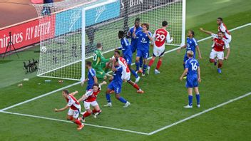 Gol Menit Terakhir Menangkan Arsenal atas Leicester City