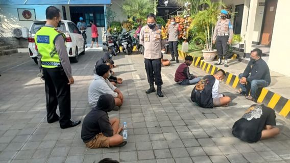 Polisi Bakal Tindak Tegas Joki dan Penonton Balap Liar di Gatsu Kuta Utara Bali