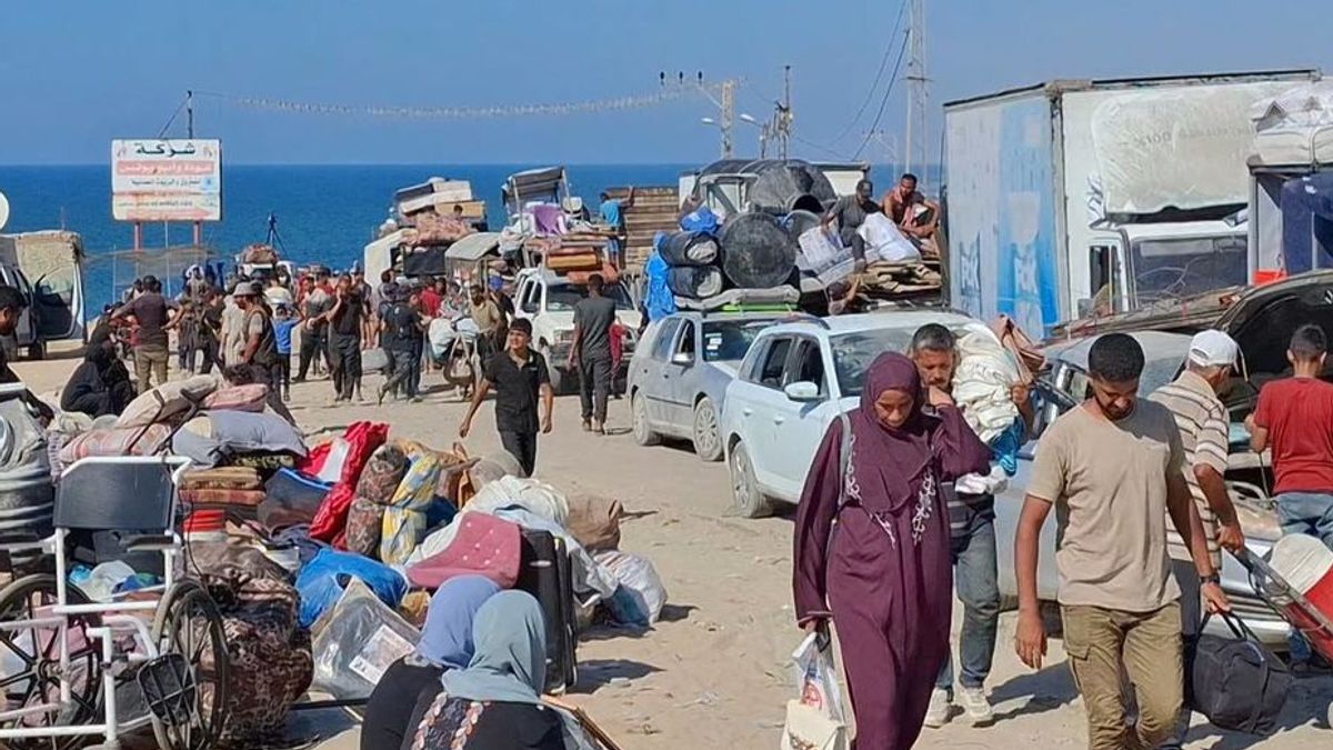    Global Sumud Flotilla Berlayar Dekati Gaza untuk Dobrak Blokade Israel