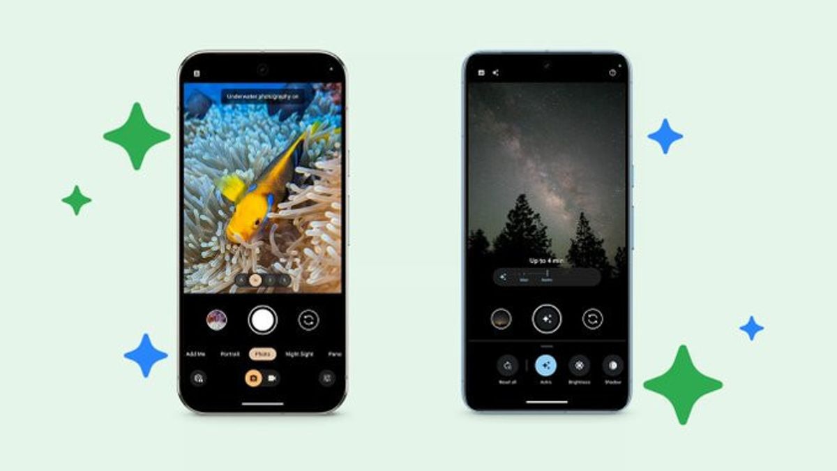 Lancement de la caméra Pixel 9.6 : mode sous-marin, vue vertical et piste astro