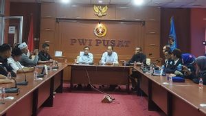 Receiving A Visit From PWI OKI Regency, Hendry Ch Bangun Encourages Collaboration With Local Governments