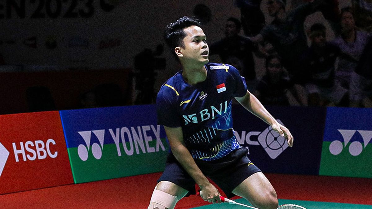 Stopped By Anthony Ginting At The Quarter Finals Of The Indonesia Open 2023, Jonatan Christie: He Deserves To Win