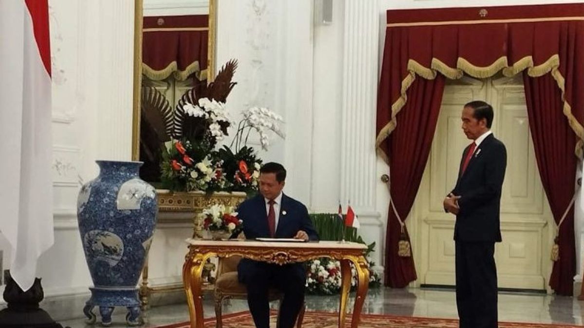 Presiden Jokowi-PM Kamboja Bahas Ketahanan Pangan dan Perlindungan WNI