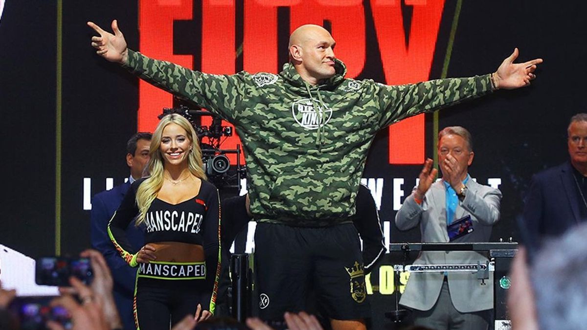 Tyson Fury's Wife Says Only Joshua Or Usyk Can Lure Her Husband Out Of Retirement