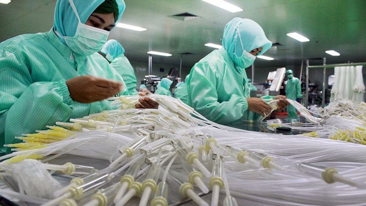インドネシアの医療機器製品は、1,370億ルピア相当の潜在的な取引を記録します