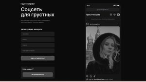 Grustnogram Aplikasi Tiruan Instagram yang Melankolis, Ajak Netizen Rusia Ekspresikan Kesedihannya