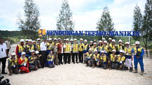 PTPP Sebut Pembangunan Fisik Bendungan Manikin Sudah 83,1 Persen