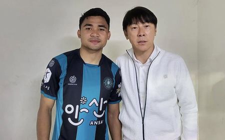 Asnawi Mangkualam Cetak Gol Perdana untuk Ansan Greeners, Begini Reaksi Shin Tae-yong Hingga Netizen Indonesia