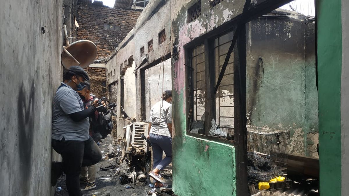 Puslabfor Police Doubt Claims Anies, Motorcycles Are The Cause Of The Fire In Matraman 