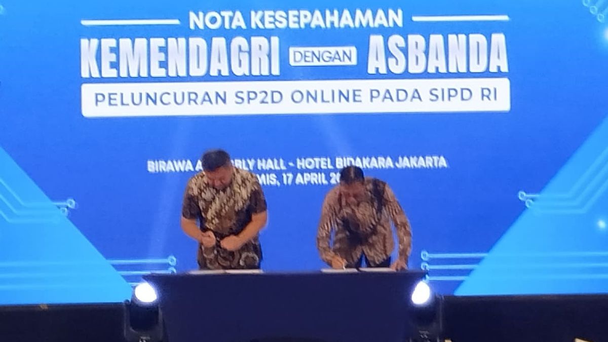 Tingkatkan Efisiensi dan Akuntabilitas Keuangan Daerah, Asbanda Luncurkan SP2D Online