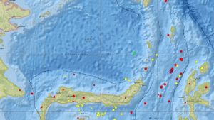 BMKG:2024年4月12日~18日にスールートとその周辺で81回の地殻変動地震