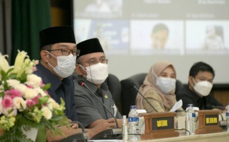 Gubernur Jabar Ridwan Kamil Sampaikan Raperda APBD-P 2021, Proyeksi Anggaran Berkurang Rp5,37 Triliun