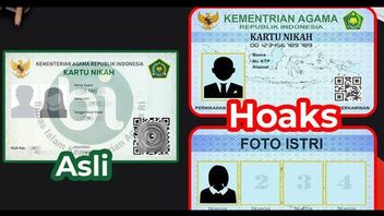 Heboh Kartu Nikah dengan Empat Kolom Istri, Kemenag: Itu Hoaks