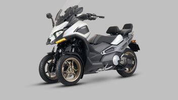 Bakal Meluncur di November, Inilah Skuter Mewah Roda Tiga Kymco CV3 575