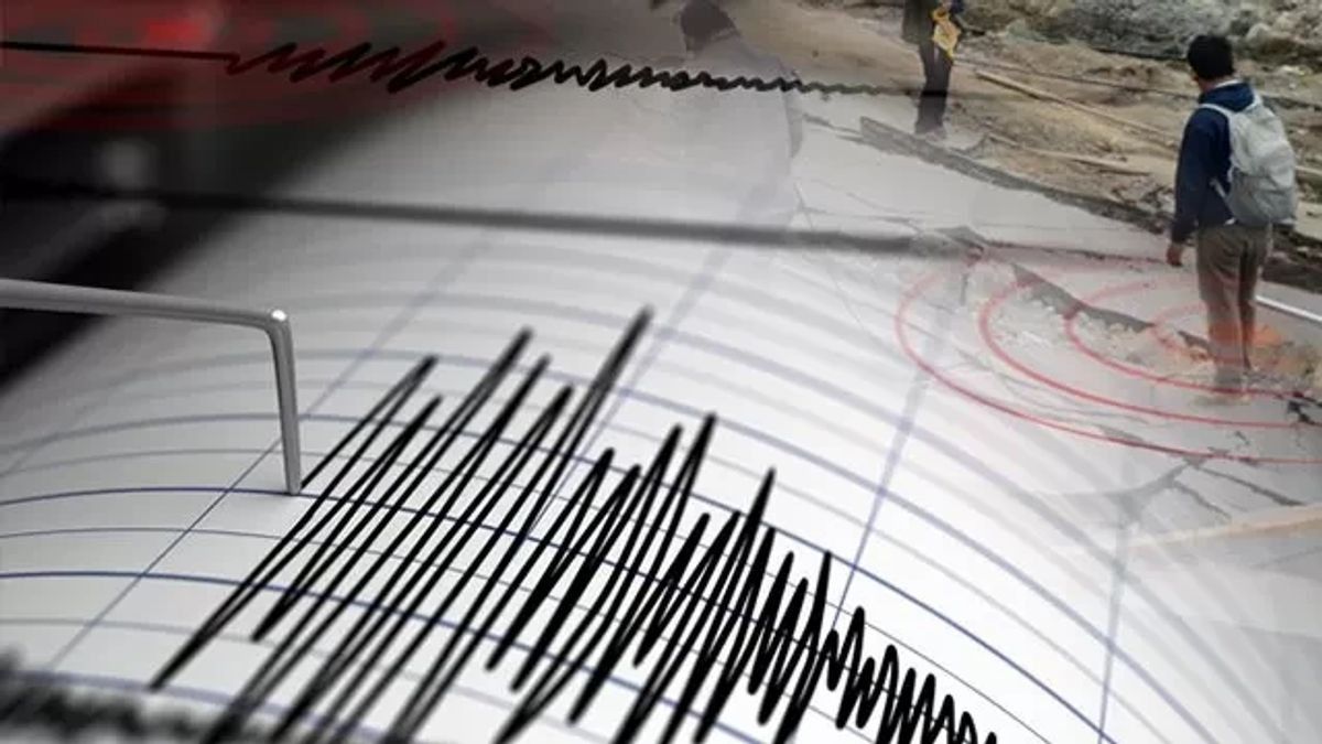 マグニチュード5.8の地震 グンカンラブハ北マルクBMKG:余震に注意してください!