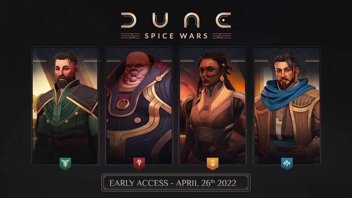 Dune: Spice Wars Enters Early Access On April 26, Fourth Playable Faction Revealed