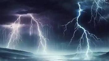 警惕!Jabodetabek面临大雨和周五晚上闪电的危险