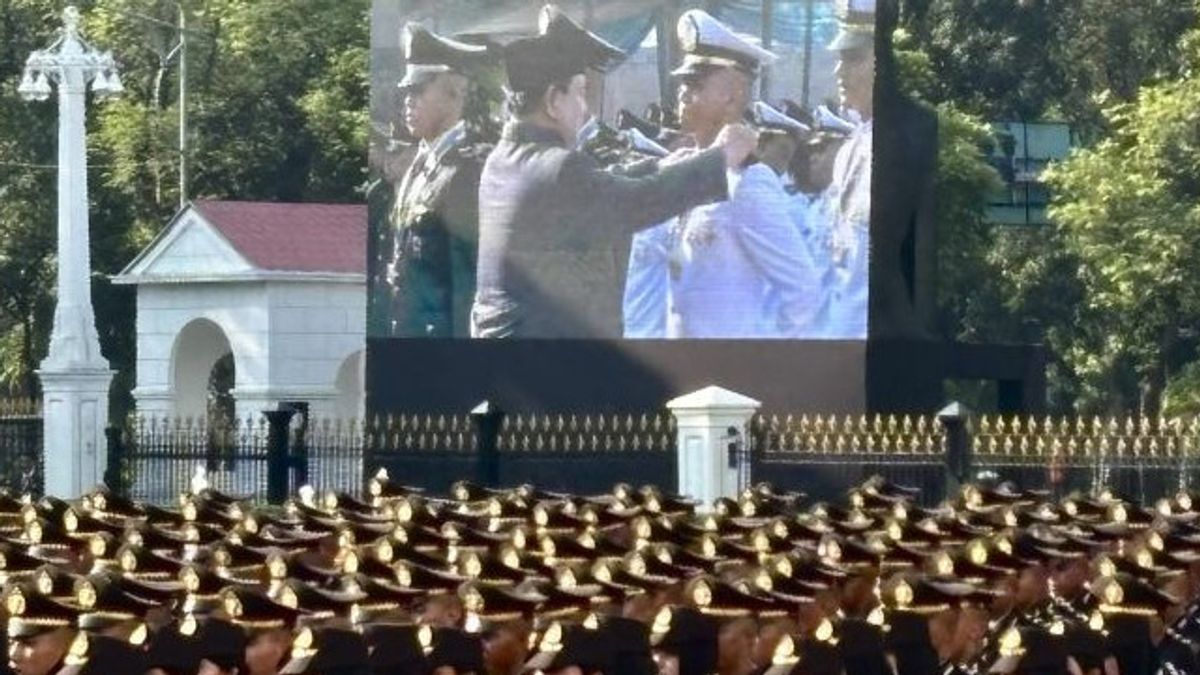 2.000名正式学员成为印尼国民军波里军官,由普拉博沃总统直接任命
