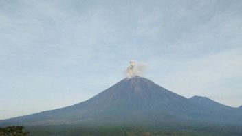 Semeru 3 Kali Erupsi Pagi Ini