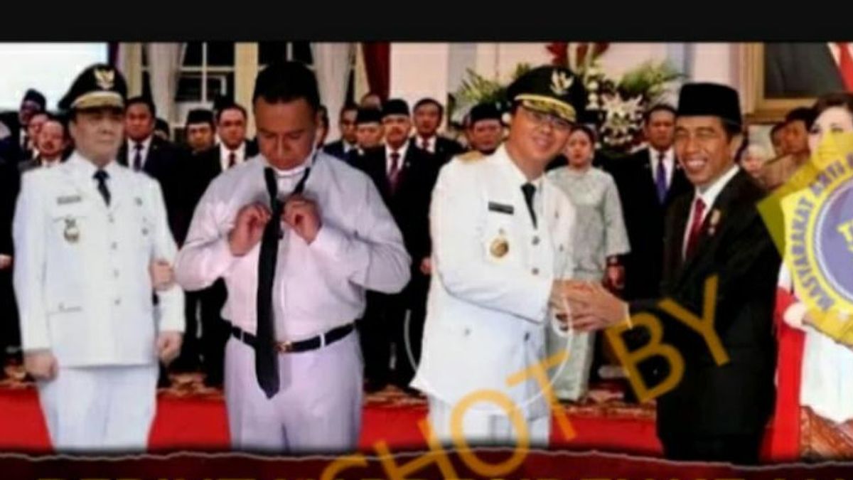 Heboh Jokowi Nomme Directement Ahok Remplacer Anies Baswedan En Tant Que Gouverneur Par Intérim De DKI, Vraiment?