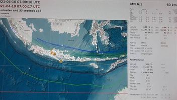 تحليل BMKG من زلزال مالانغ التي شعرت الاهتزاز حتى بالي