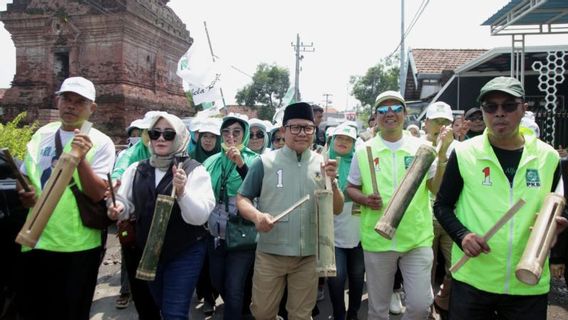 Bunyikan Kentongan, Muhaimin Ajak Warga Sidoarjo Cegah Kecurangan Pemilu