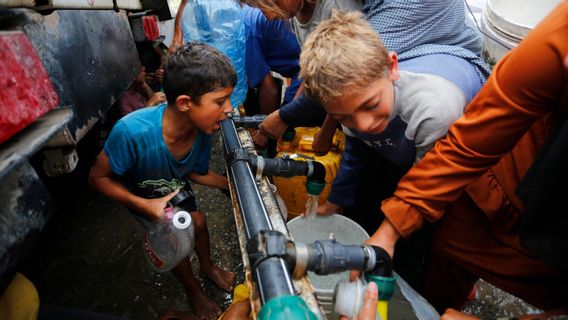 Doctors Without Borders Sebut Israel Jadikan Air Sebagai Senjata di Jalur Gaza