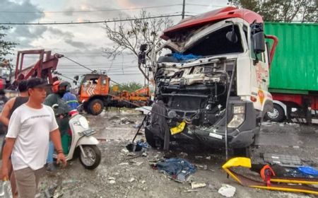 Jalan Pantura Pati Sudah Bisa Dilintasi usai Tabrakan Libatkan Bus dan 2 Tronton Tewaskan 6 Orang