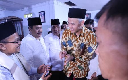 Datang ke Ponpes Darussalam Ciamis, Ganjar Bicara Pentingnya Pendidikan Vokasi Bagi Santri