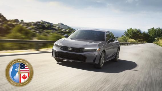 Honda Civic Hybrid Dianugerahi Gelar Mobil Terbaik Amerika Utara 2025