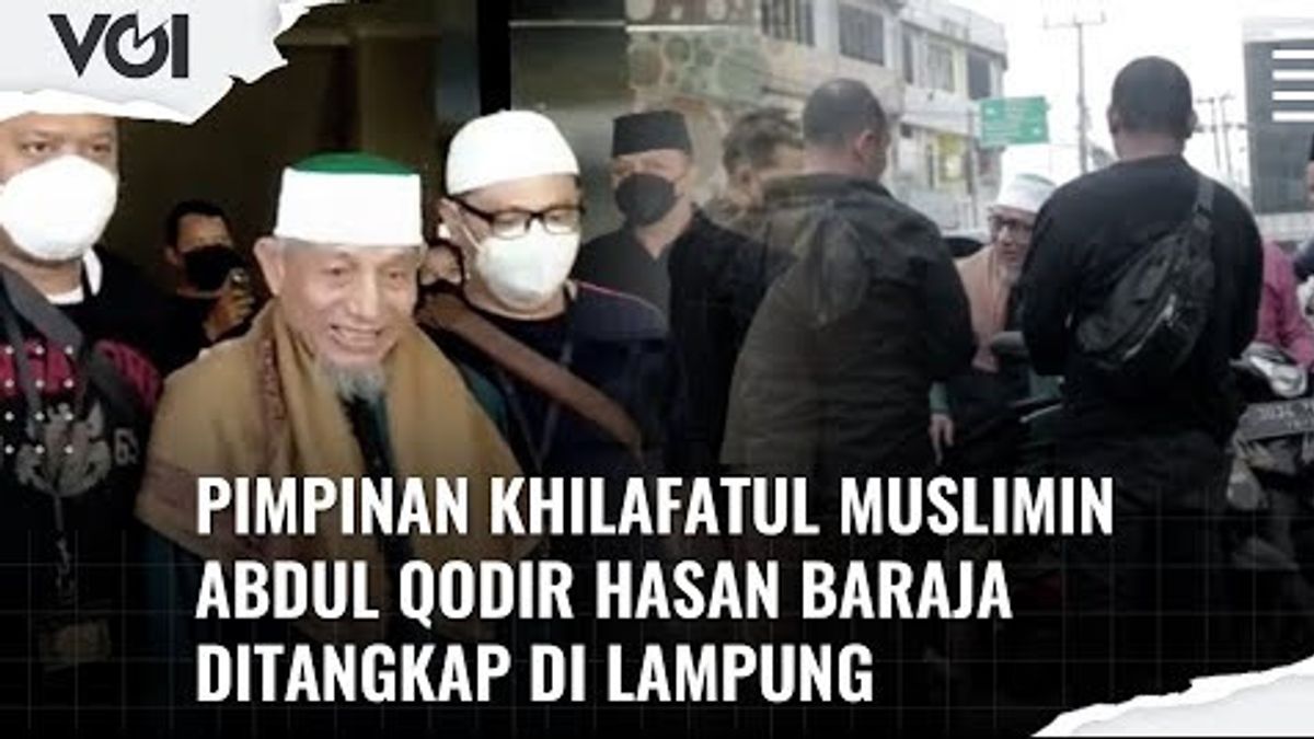 VIDEO: Detik-Detik Penangkapan Pimpinan Khilafatul Muslimin