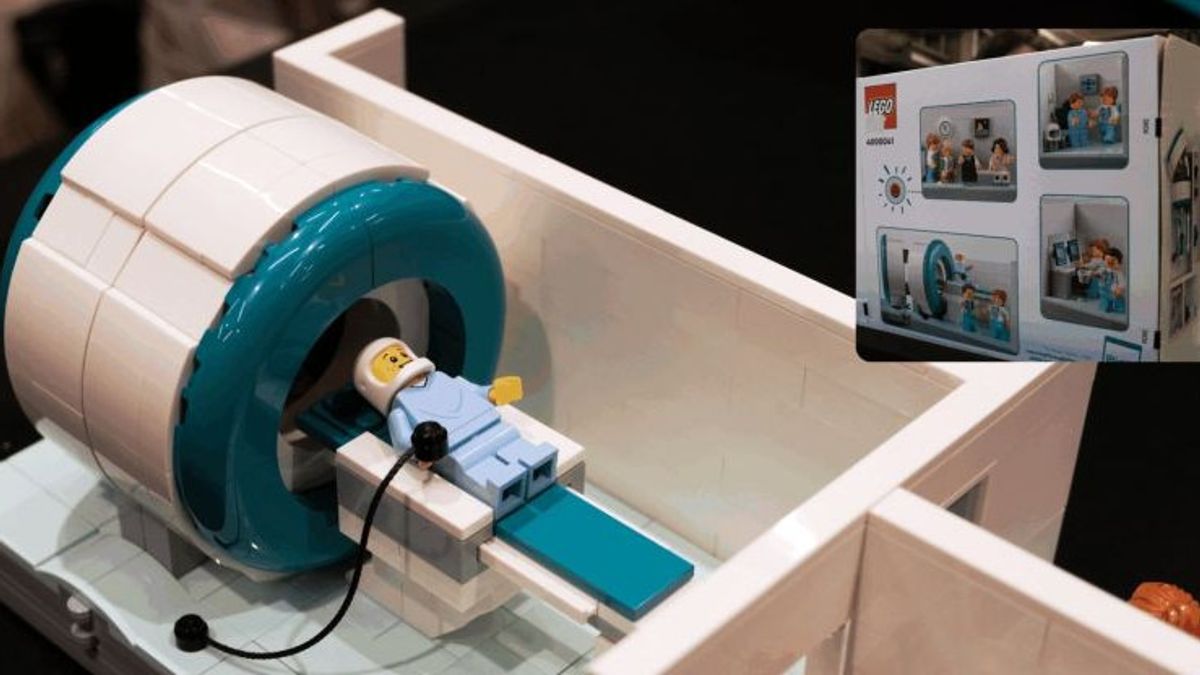 Lego MRI Scanner Hadir di RS Bantu Atasi Ketakutan Anak saat Pemeriksaan