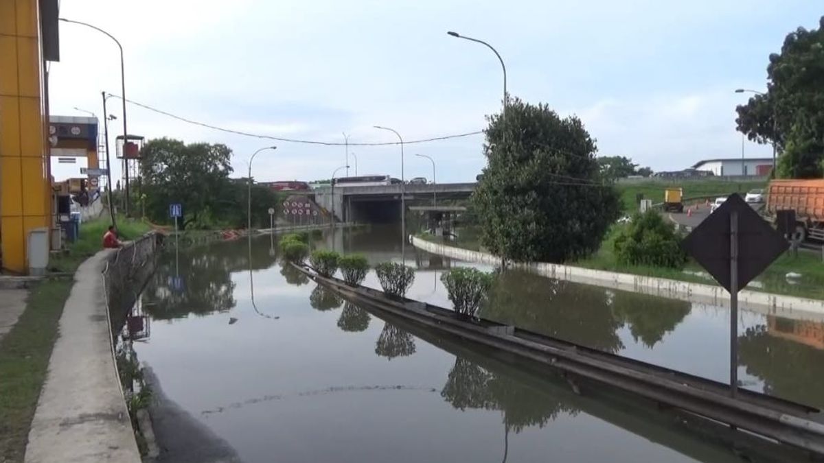 Flood Surut, Exit Bitung Toll Back Normal