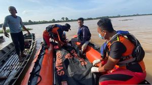 Tim SAR Temukan Jasad Bocah Perempuan 9 Tahun yang Terseret Arus Sungai Batanghari Jambi
