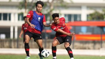 The U-17 Indonesian National Team Lost 0-3 To Barcelona