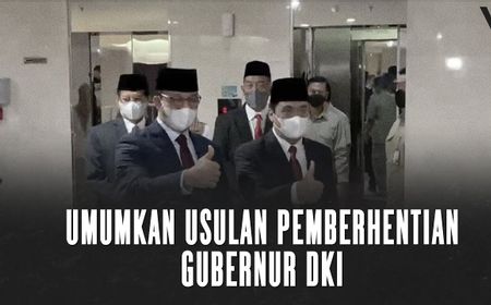 VIDEO: DPRD DKI Resmi Umumkan Usulan Pemberhentian Anies Baswedan dan Riza Patria